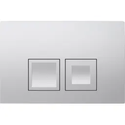 Geberit tipka 2/2 hrom Delta50 Geberit