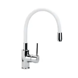 Minotti za sudoperu TUBO sa 3 Cevi gibljiva lula bela 6129-3W