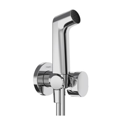 Hansgrohe bideta s higijenski tuš za hladnu vodu ecosmart+ set sa priključkom, držačem ručice i crevom 125cm 29230000
