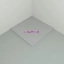 Kolpa Tuš kada Moonwalk Q100x100 - Liveni mermer Manhattan Siva 596980
